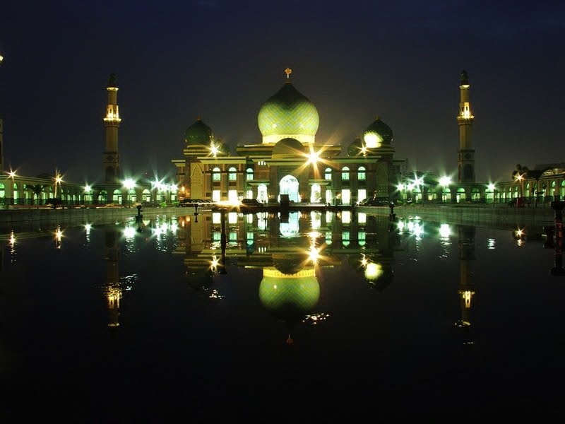 Foto - Foto Masjid Raya Pekanbaru dan tempat wisata di Riau lainnya