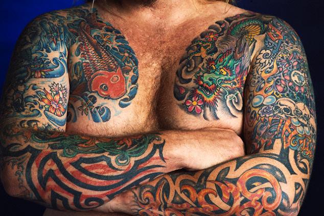 Japanese Tattoo Designs Especially Japanese Dragon Koi Fish Tattoos Picture 2