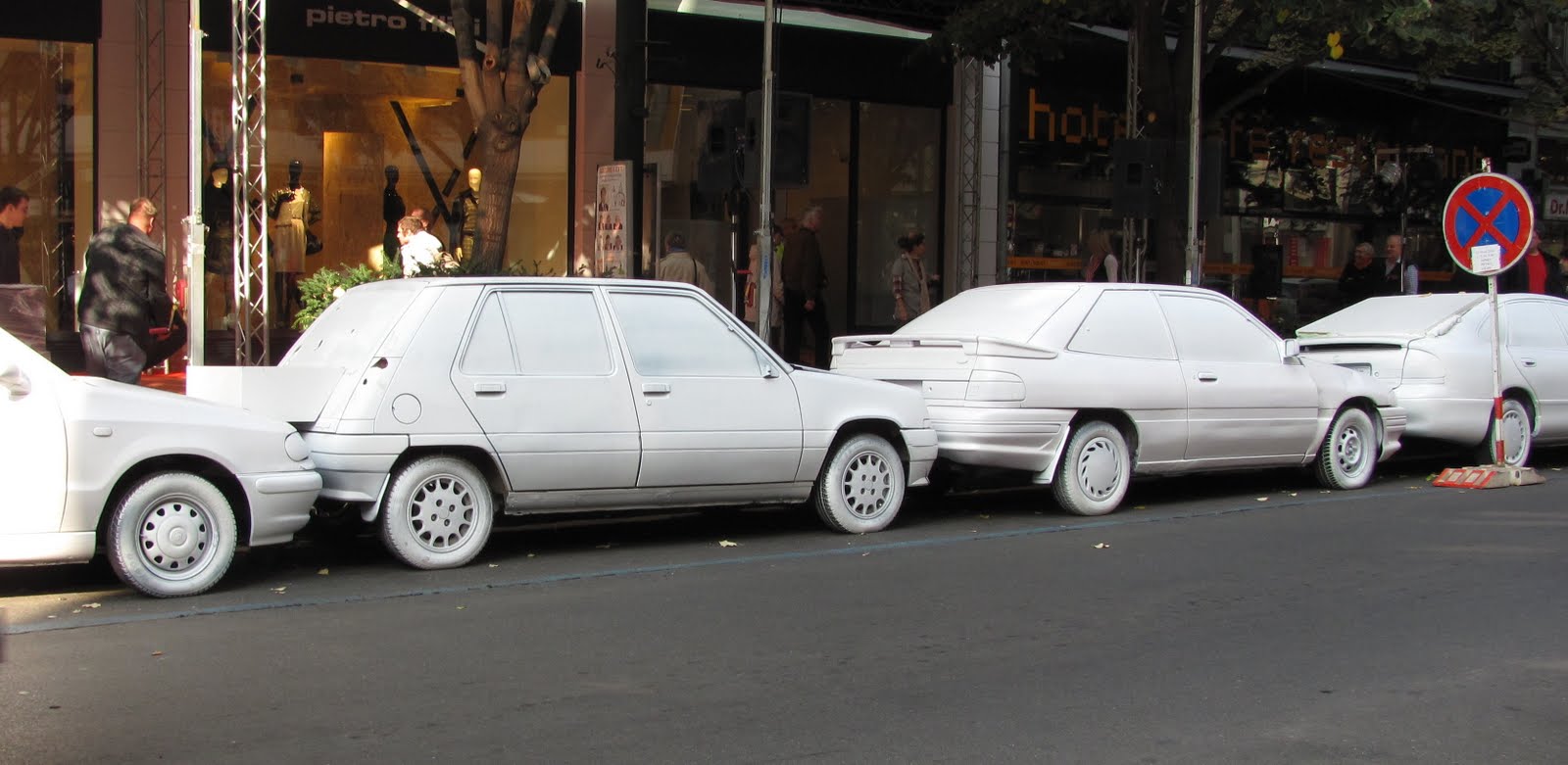 Abroad in the Czech Republic: Albino cars