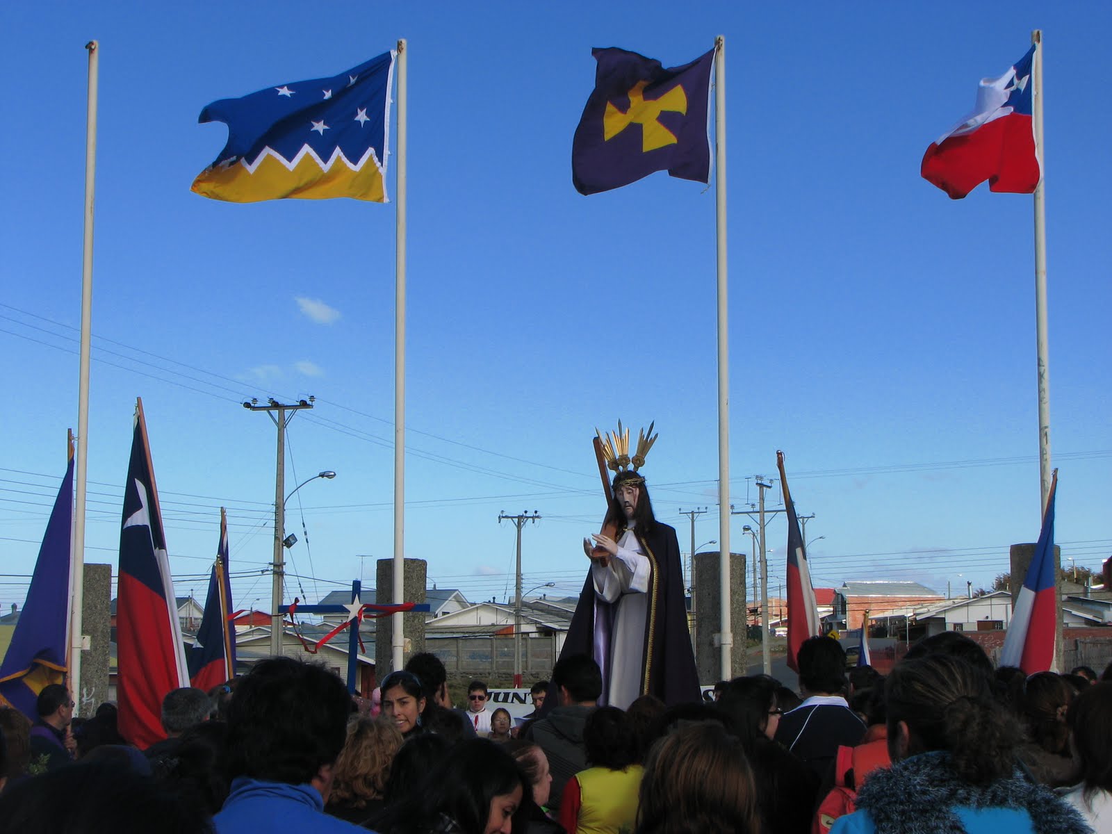 AGOSTO... EL MES DEL NAZARENO EN LA PATAGONIA