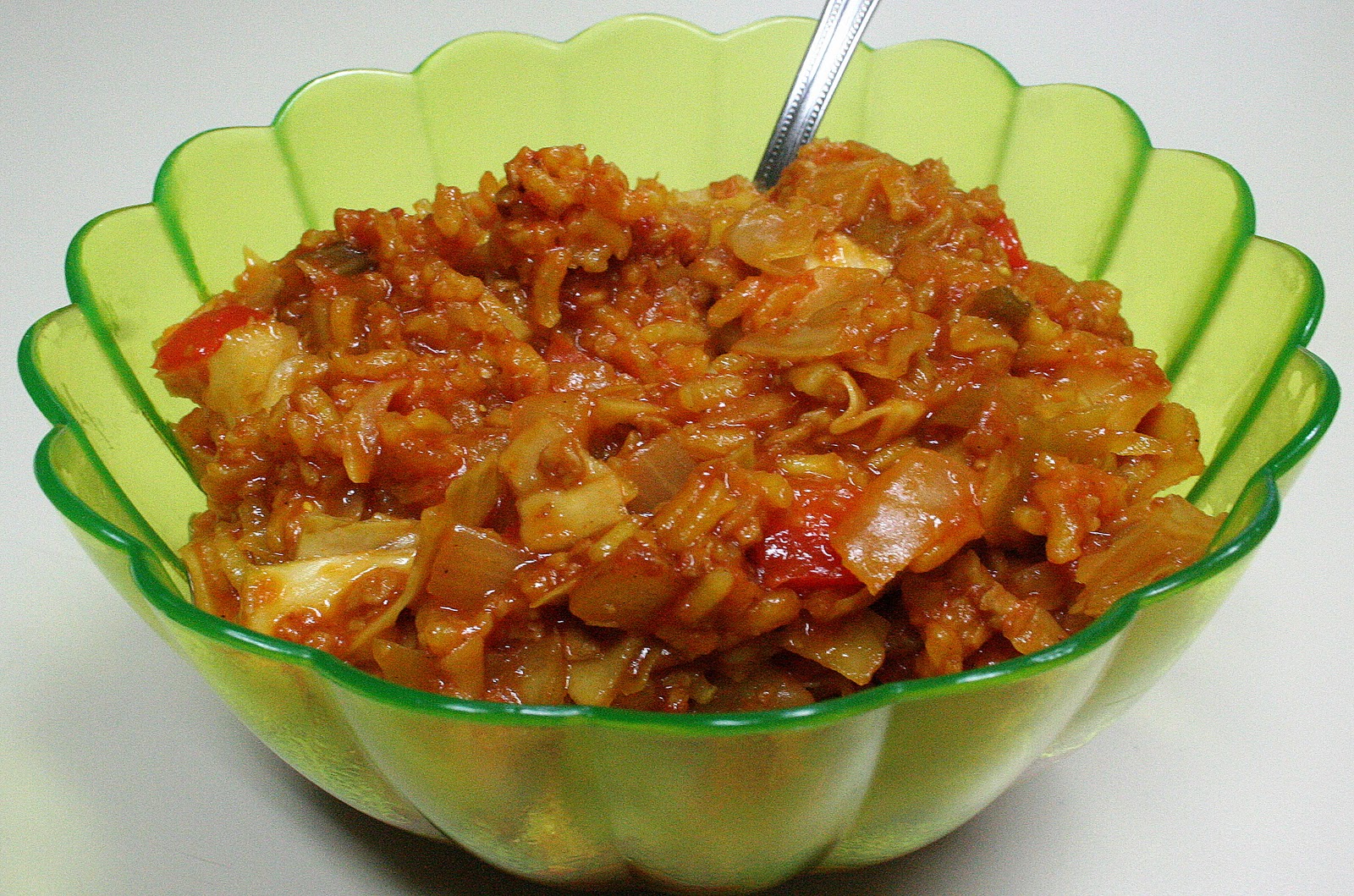 The Suburban Vegetarian Cabbage Roll Casserole