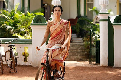 Deepika Padukone Bengali saree