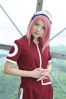 AoiTakamura: Sakura Haruno Cosplay(05)