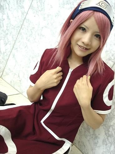 AoiTakamura: Sakura Haruno Cosplay