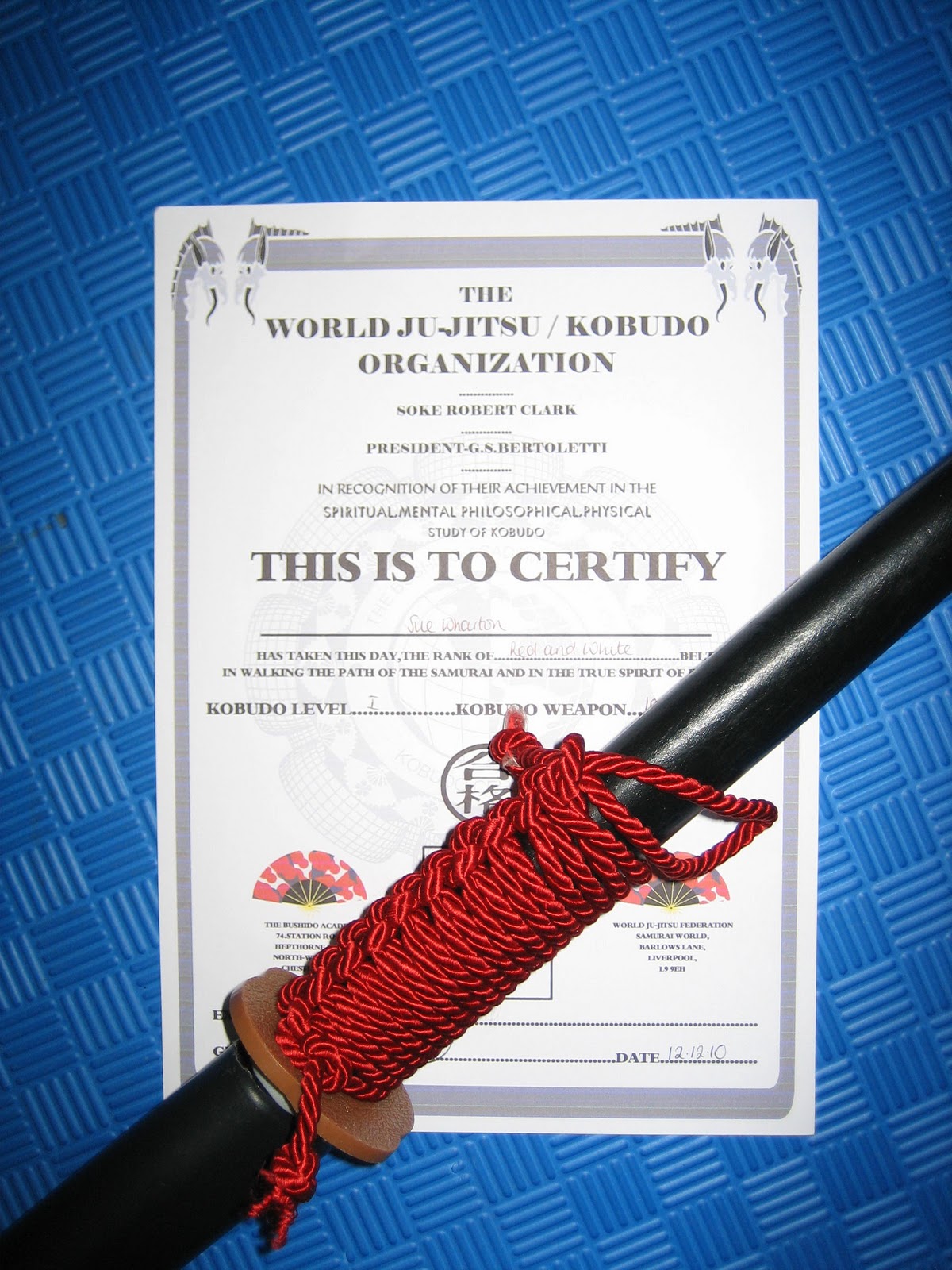 My journey to black belt Iaijutsu grading result...