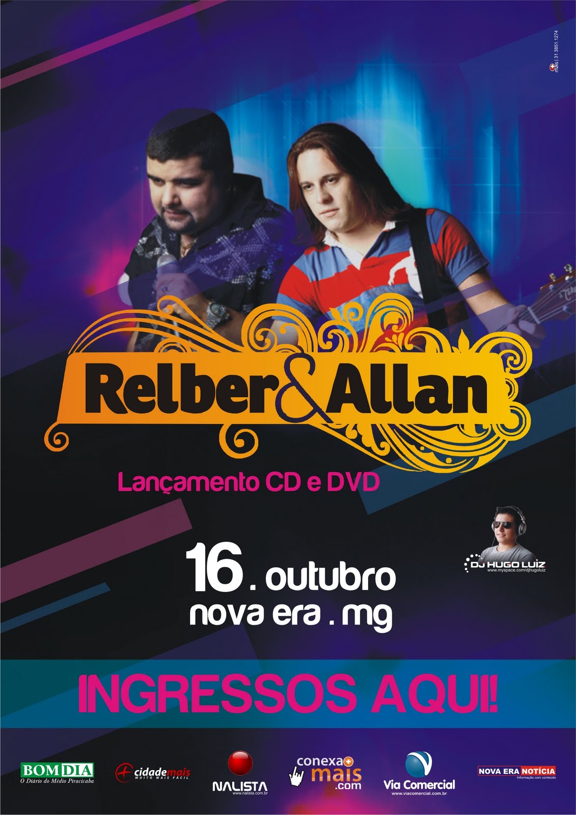 Diversão Banner Relber e Allan
