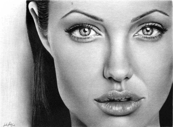 54 Incredible female pencil portrait drawings Curious, Funny Photos