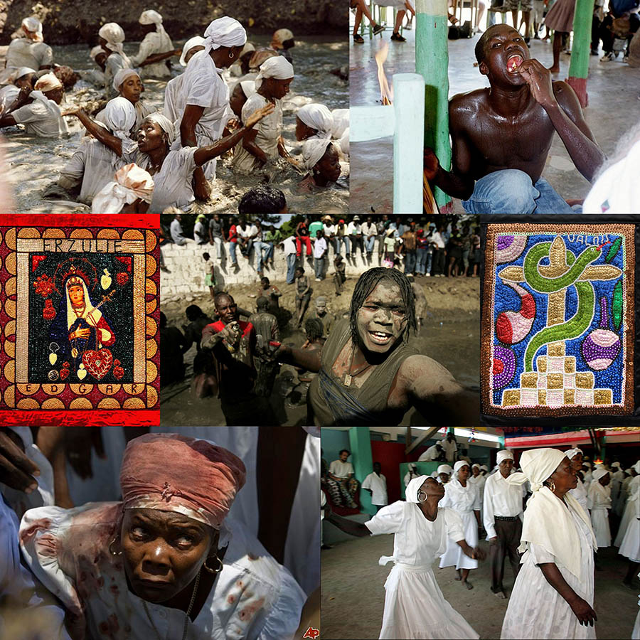 Afro Africa Vodu haitiano Caribe