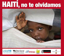 HAITI, ON NE T'OUBLIE PAS!