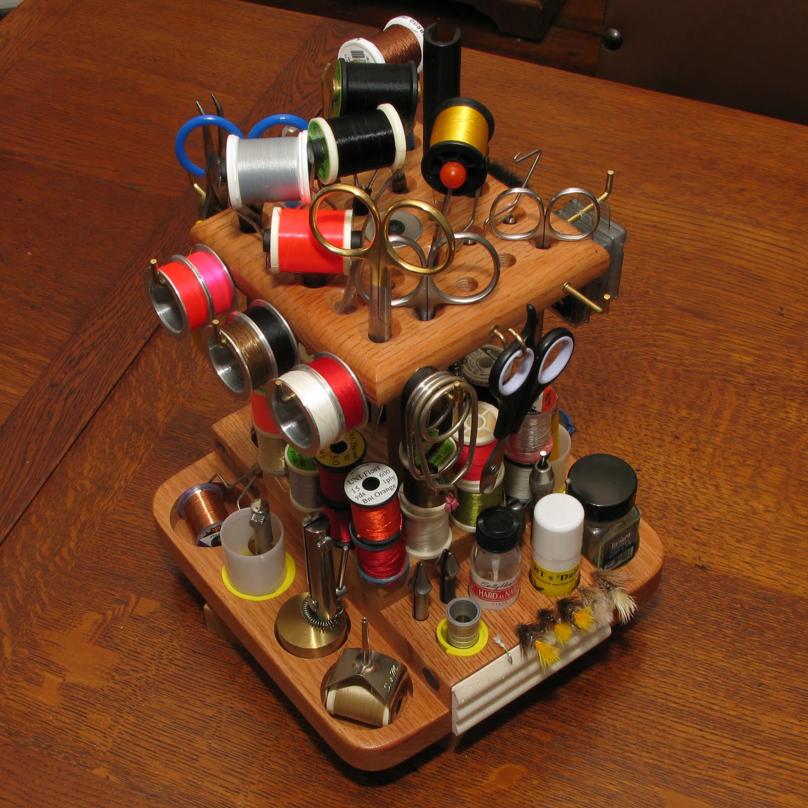 Fly Tying Tool Carousel Oasis Lazy Susan