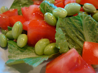 Close up of Edamame Salad - 63