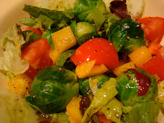 Salad with Vegan Holiday-Spice Orange Vinaigrette