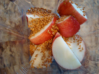 Apples and seeds in blender - 35