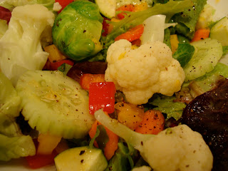 Mixed Greens and Vegetable Salad