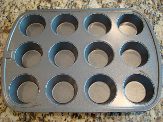 Empty muffin tin