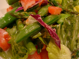 Green salad with mixed vegetables