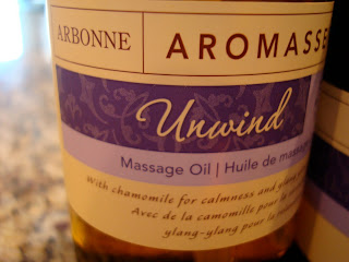 Arbonne Aromassentials Massage Oil