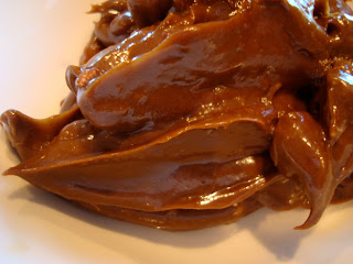 Close up of Raw Vegan Chocolate Mousse