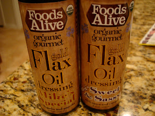 Two containers of Flax Oil Dressing
