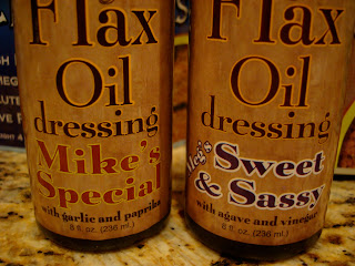 Flax Oil Dressing in Mike's Special and Sweet & Sassy Flavors