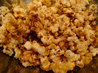 Popcorn with Maca powder