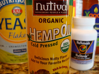 Close up of Hemp Oil bottle - 23