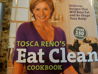 Close up of Eat Clean Cookbook