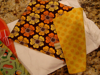 Flowered Cloth Napkin