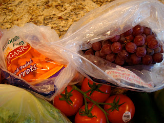 Tomatoes, Carrots, & Grapes