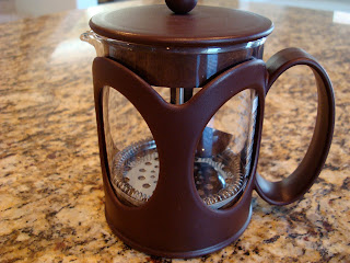 Close up of French Press