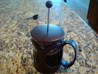 French Press side view