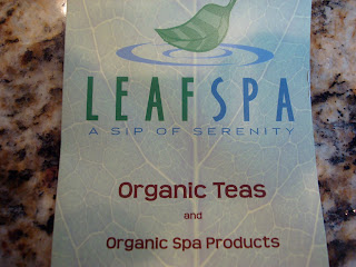 Leaf Spa business card