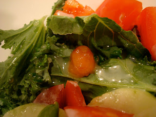 Close up of salad