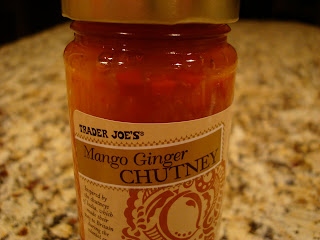 Close up of jar of Mango Ginger Chutney