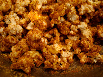 Peanut Butter Coconut Oil Popcorn close up