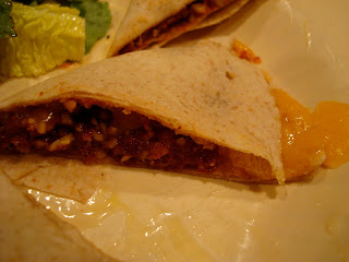 Homemade taco with Vegan Taco Nut Meat