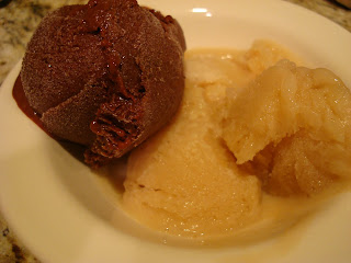 Coconut Ice Cream in white round bowl