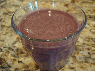 Glass of Acai Berry Smoothie