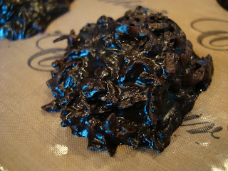 Finished Dark Chocolate Macaroon up close - 31