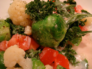 Salad with Homemade Vegan Slaw Dressing - 27