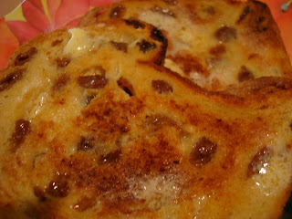 Toasted Cinnamon Raisin Bread