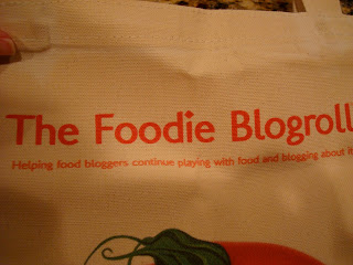 Close up of The Foodie Blogroll label - 67