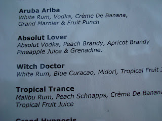 Mixed drink list - 19