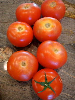 Vine ripened tomatoes