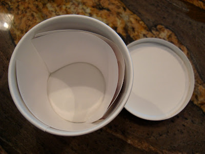 Ice cream container full of coupons - 33