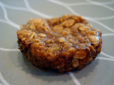 Close up of unwrapped muffin on plate - 25