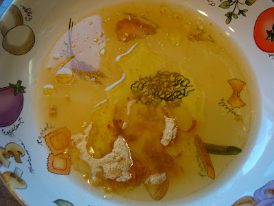 Marinade ingredients in bowl