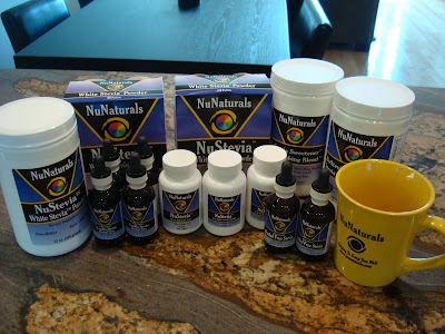 Multiple Stevia Products on countertop - 25