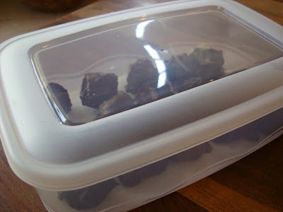 Chocolate Covered Oreo Balls in clear container - 47
