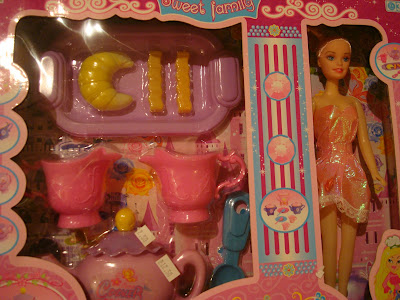 Barbie tea set toy